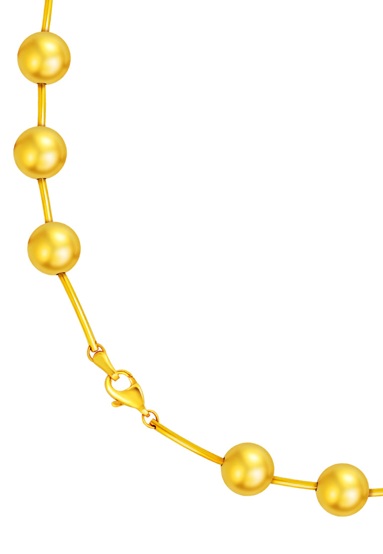 TOMEI Lusso Italia Necklace, Yellow Gold 916