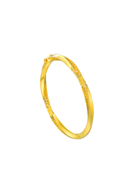 TOMEI Bangle,Yellow Gold 916