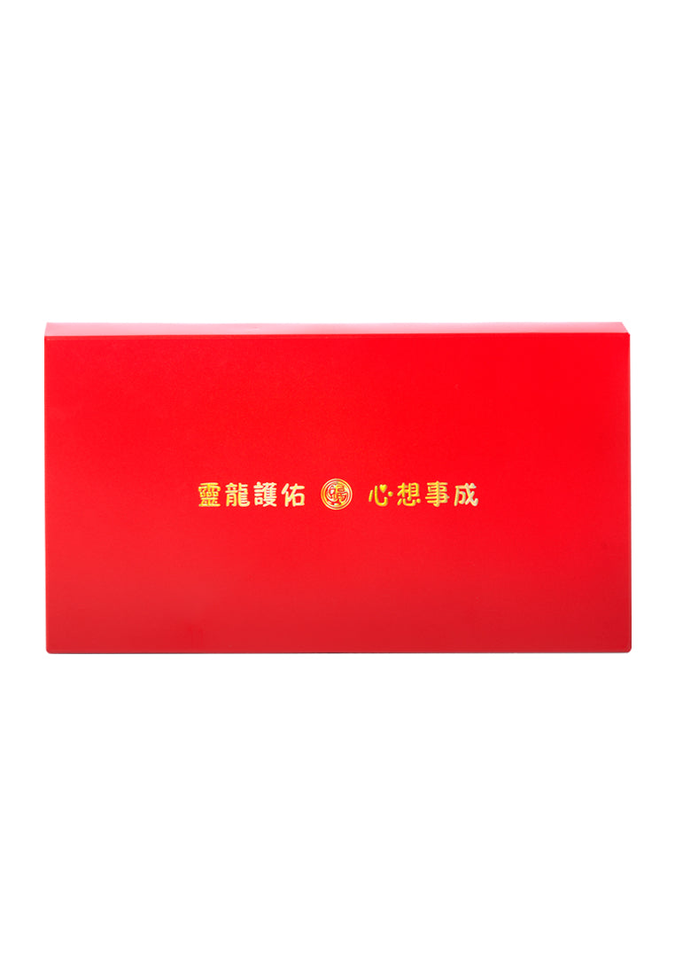 TOMEI Dragon Gold Wafer 0.05G with Key Chain, Yellow Gold 9999