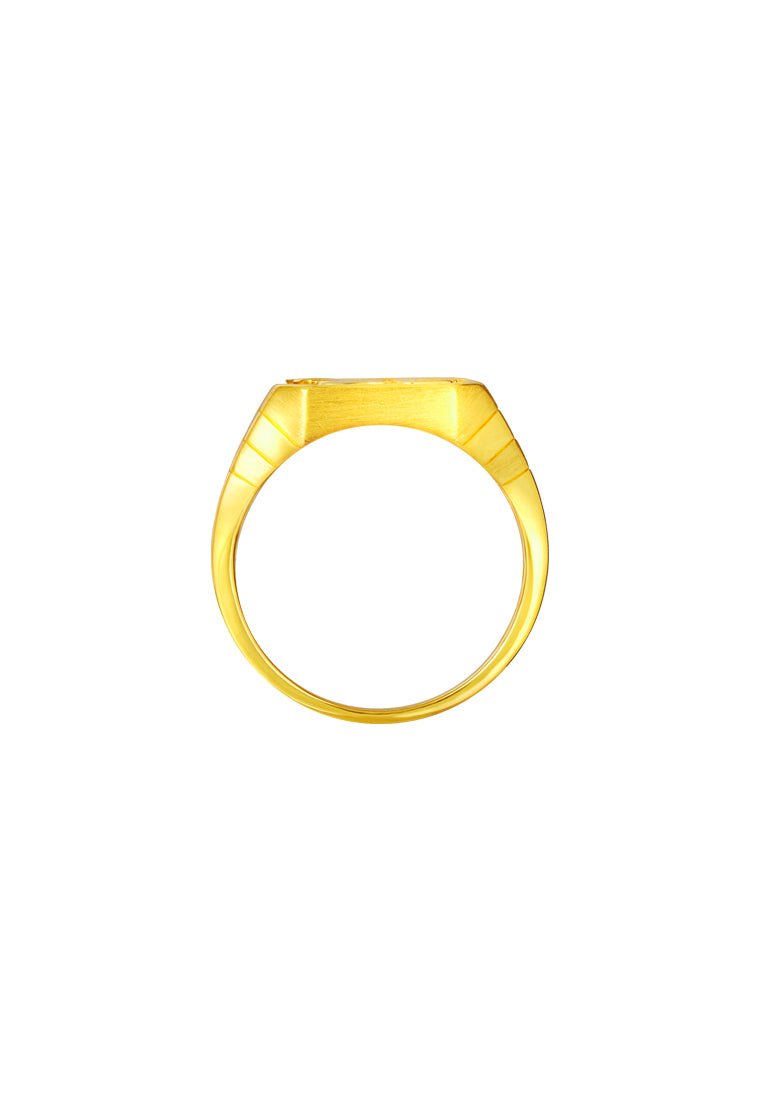 TOMEI Wang-Zi Men's Ring, Yellow Gold 916