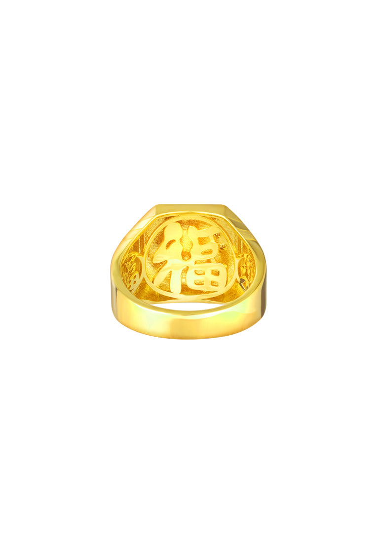 TOMEI Wang-Zi Men's Ring, Yellow Gold 916