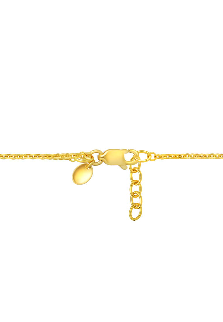 TOMEI Flower Bracelet, Yellow Gold 916