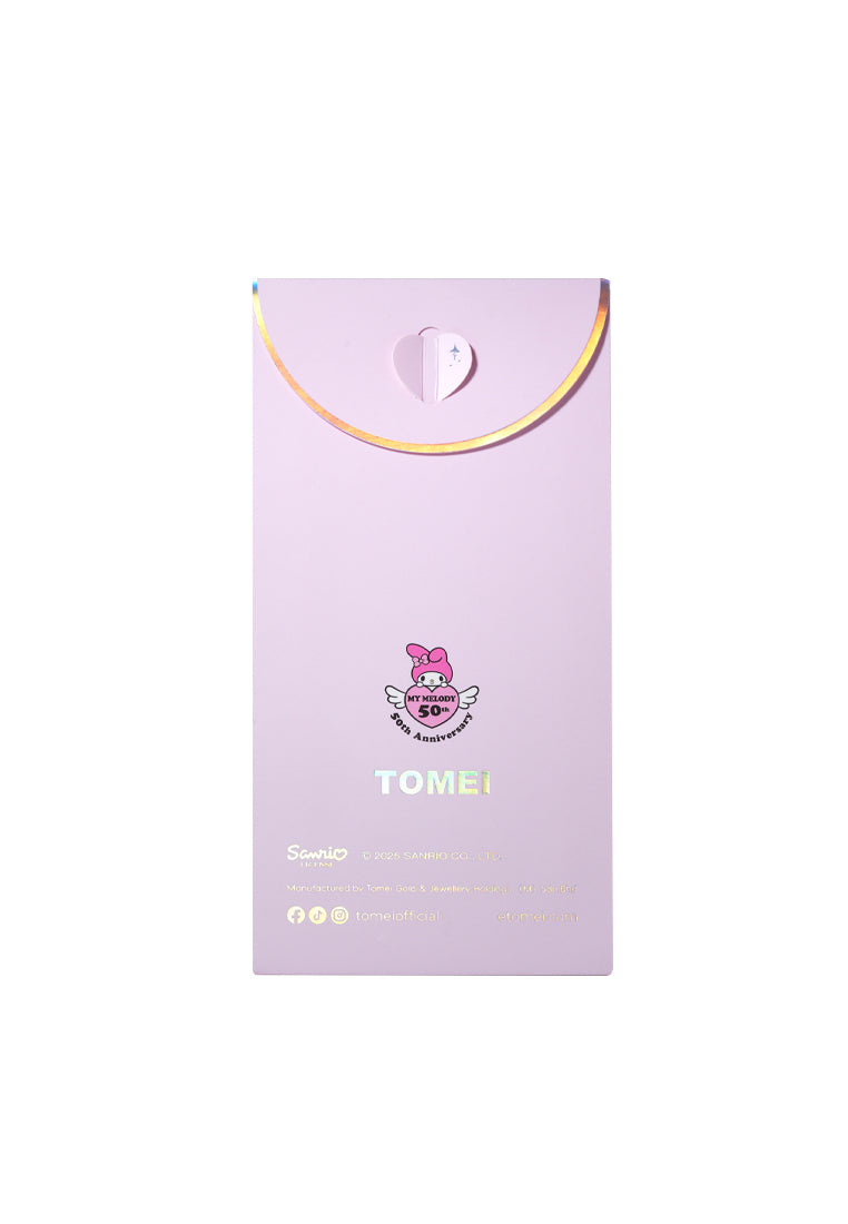 TOMEI X Sanrio My Melody 50th Anniversary Gold Wafer 0.2G, Yellow Gold 9999