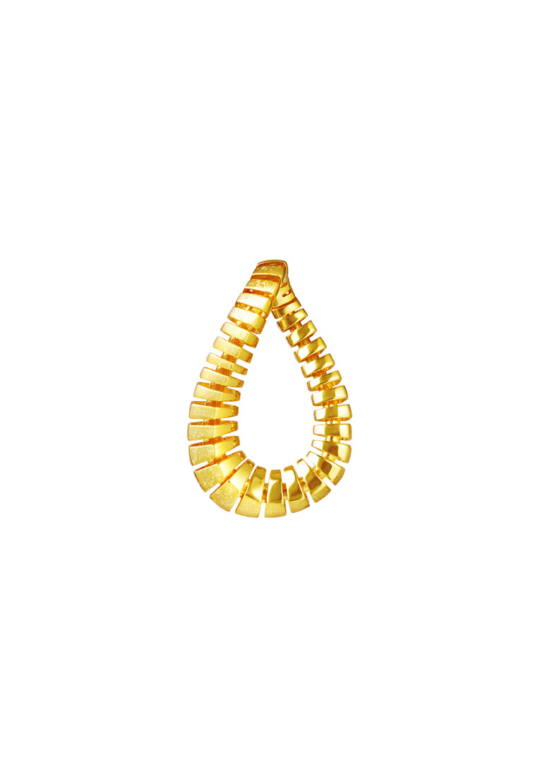 TOMEI Sri Puteri Collection Dominoes Pendant, Yellow Gold 916