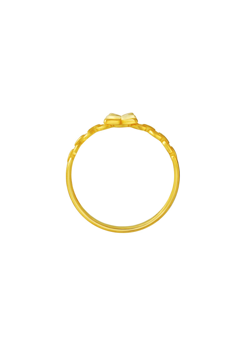 TOMEI Butterfly Ring, Yellow Gold 916