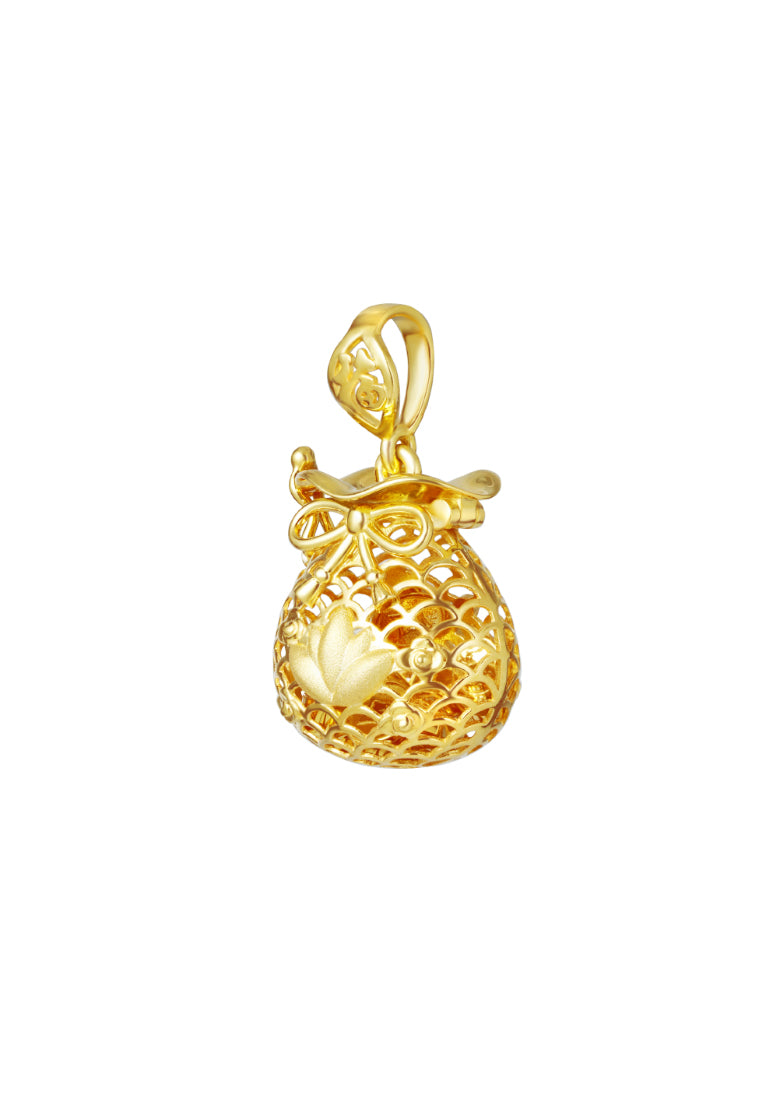 TOMEI Harmonious Pendant, Yellow Gold 916