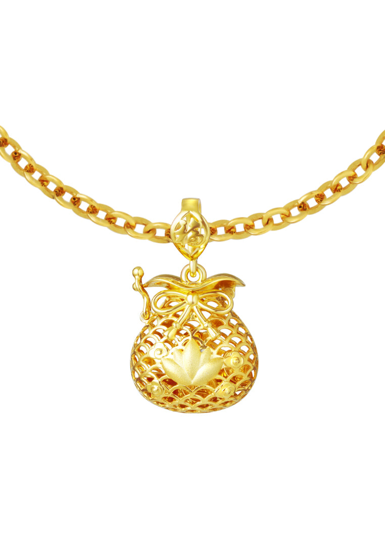 TOMEI Harmonious Pendant, Yellow Gold 916