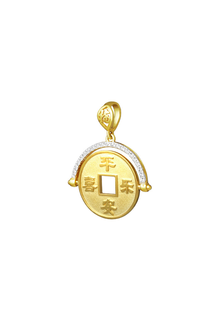 TOMEI Pendant Of Dream Comes True, Yellow Gold 916