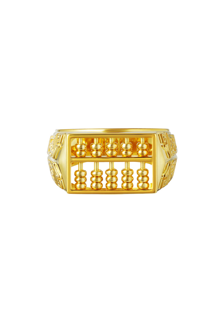 TOMEI Fortune Collection Abacus Ring, Yellow Gold 916