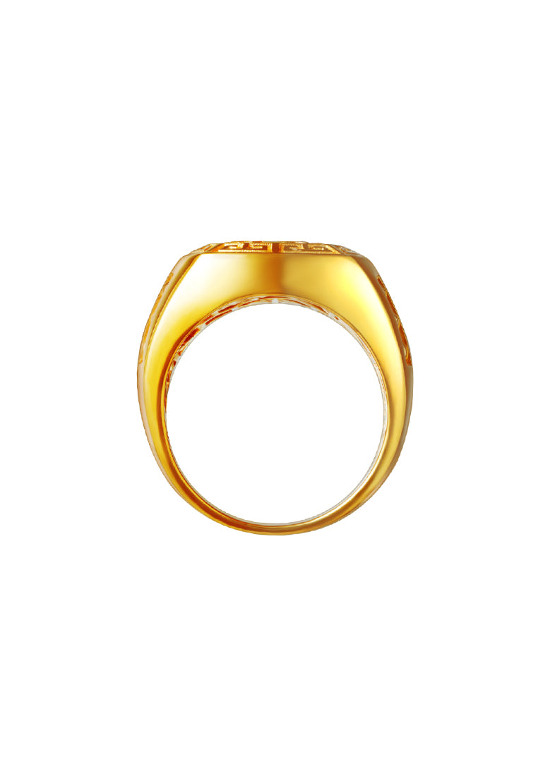 TOMEI Fortune Collection Abacus Ring, Yellow Gold 916