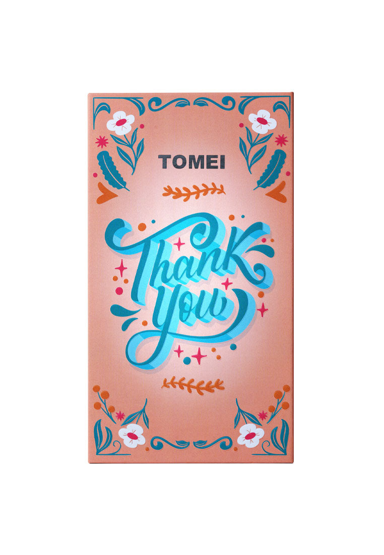TOMEI Thank You Gold Wafer 0.1G, Yellow Gold 9999
