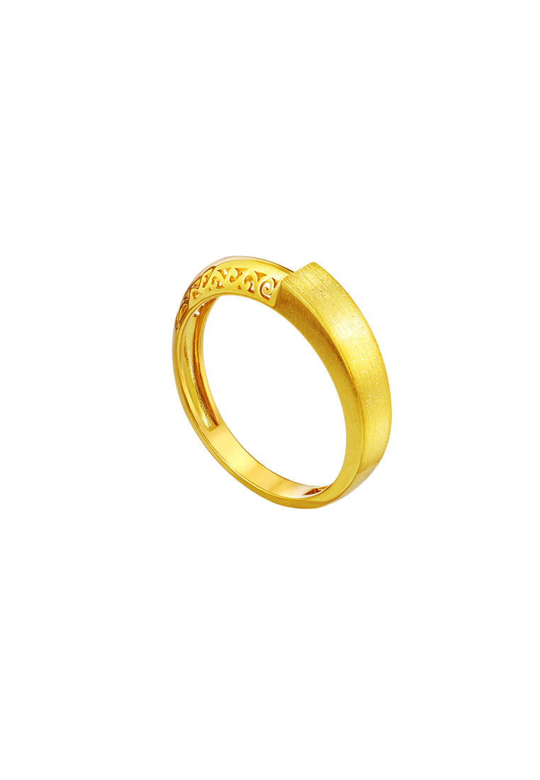 TOMEI Sri Puteri Heritage Styled Ring, Yellow Gold 916