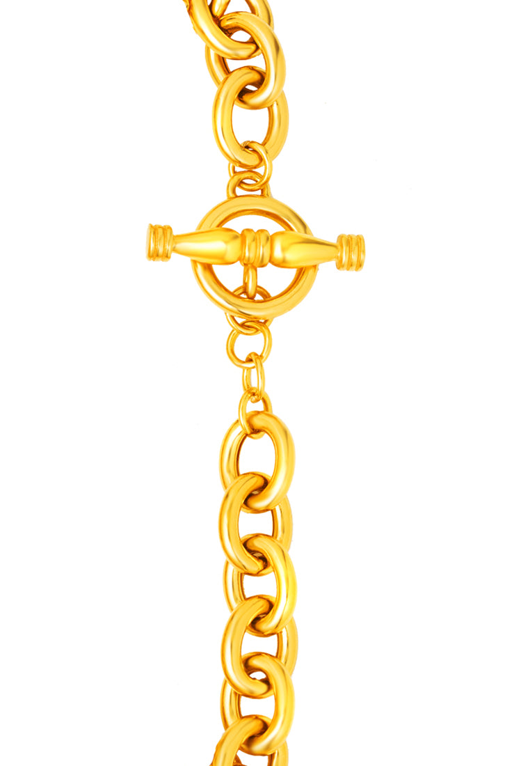 TOMEI Knot Bracelet, Yellow Gold 916
