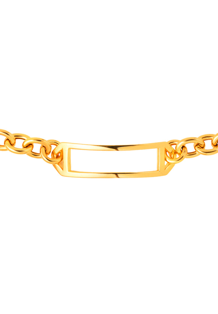 TOMEI Knot Bracelet, Yellow Gold 916