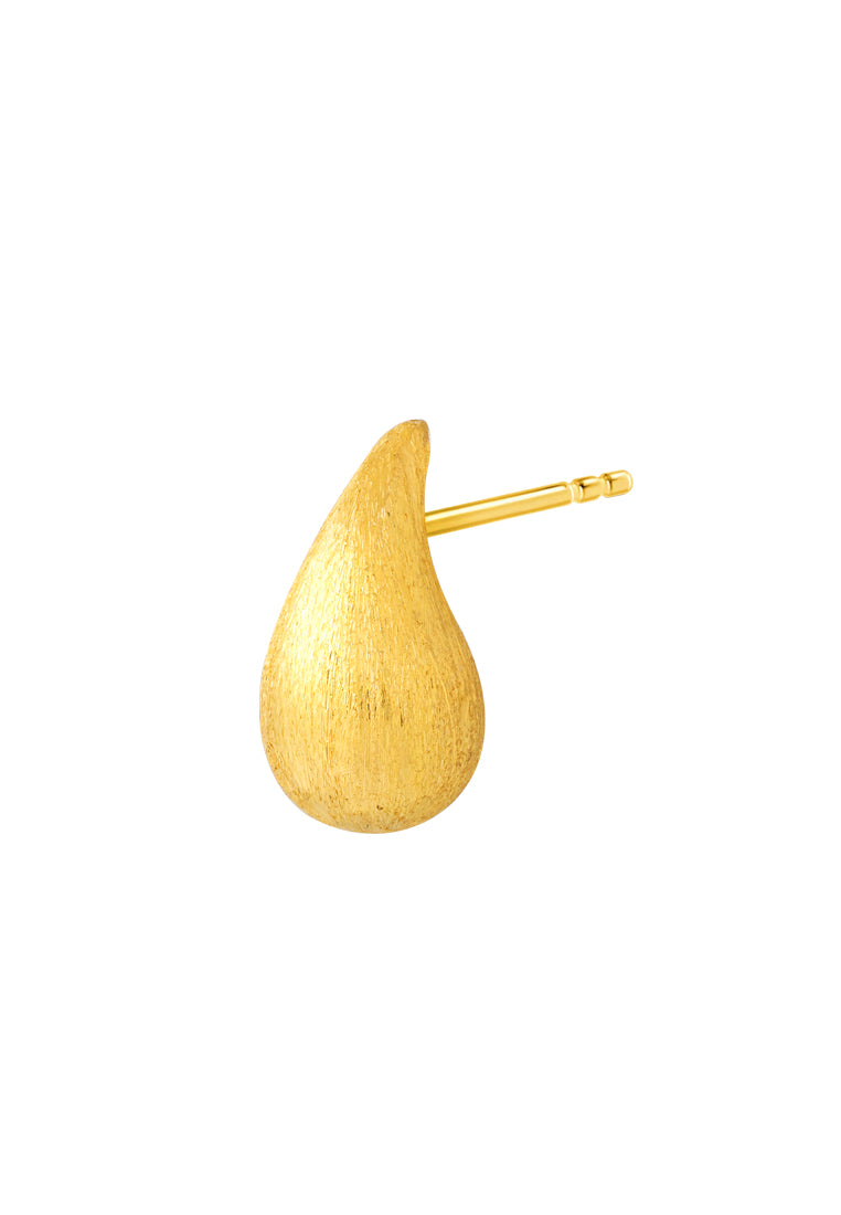 TOMEI Lusso Italia Earrings, Yellow Gold 916