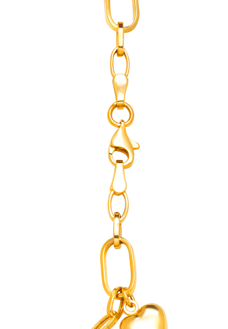 TOMEI Lusso Italia Girls Night Out Bracelet, Yellow Gold 916