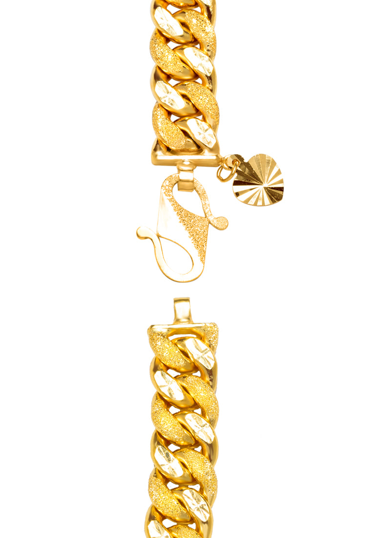 TOMEI Classic Knotted Bracelet, Yellow Gold 916