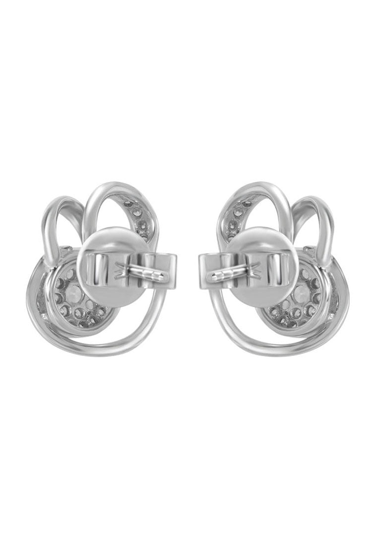 TOMEI Bryony Earrings, Diamond White Gold 750 (PD17151E)