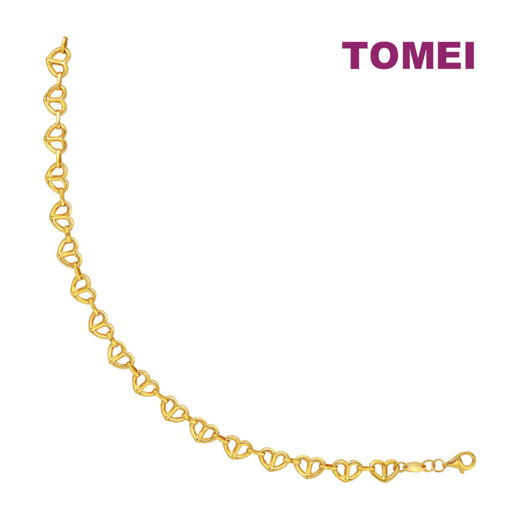 TOMEI Lusso Italia Bracelet, Yellow Gold 916