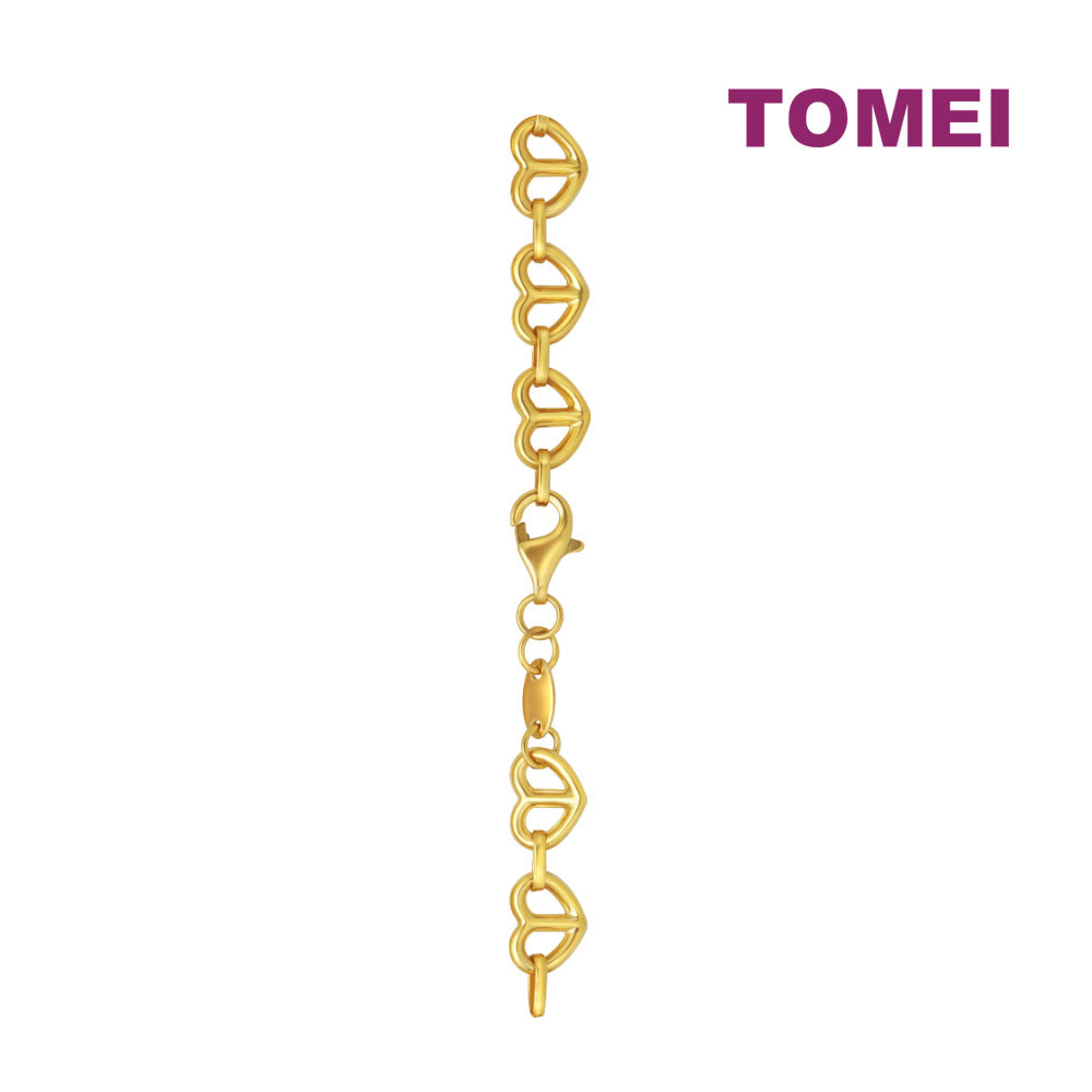 TOMEI Lusso Italia Bracelet, Yellow Gold 916