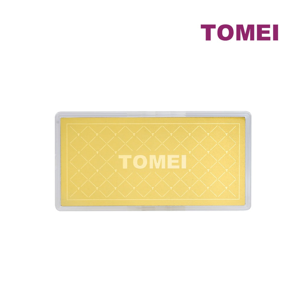 TOMEI Hundred Blessings Gold Wafer 0.50G, Yellow Gold 9999