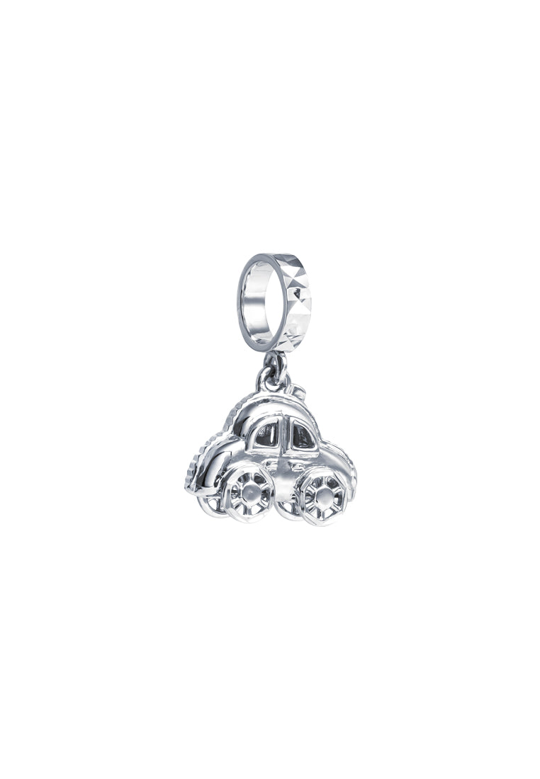 TOMEI Car Charm, White Gold 585