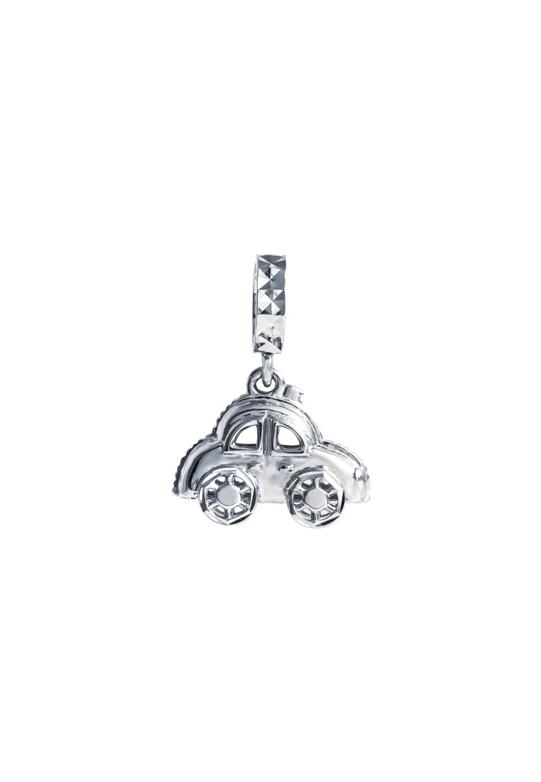 TOMEI Car Charm, White Gold 585