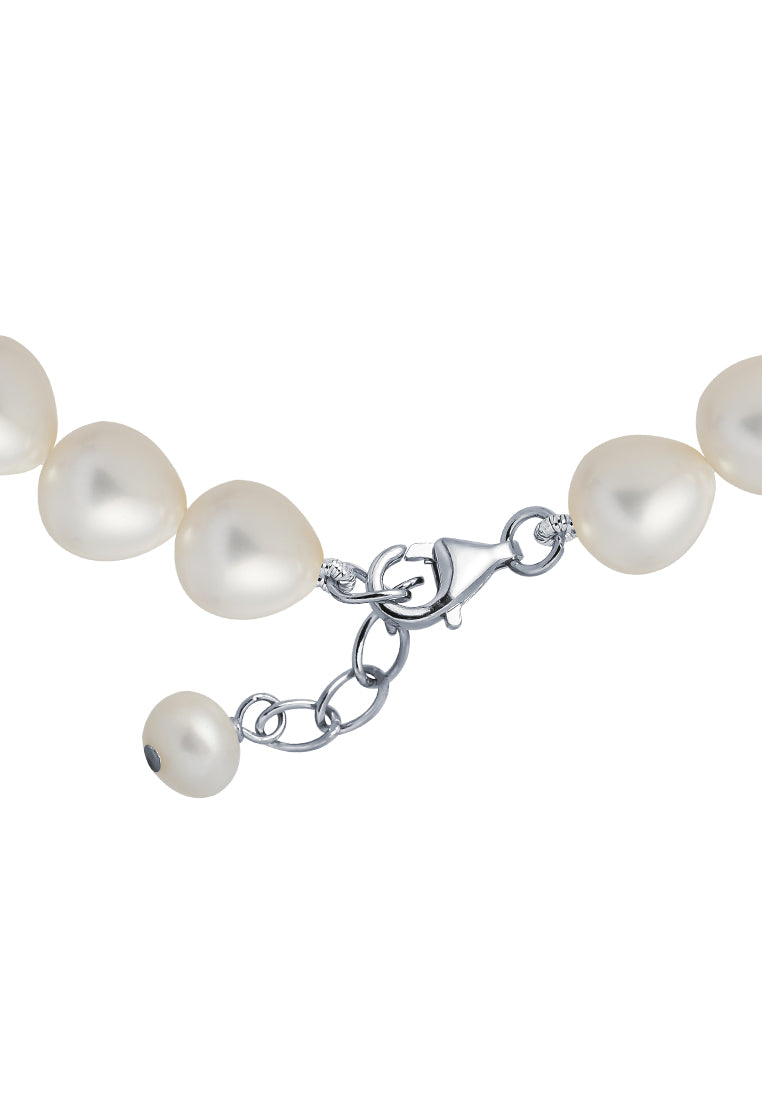 TOMEI Natural Pearl Bracelet, Cream-White