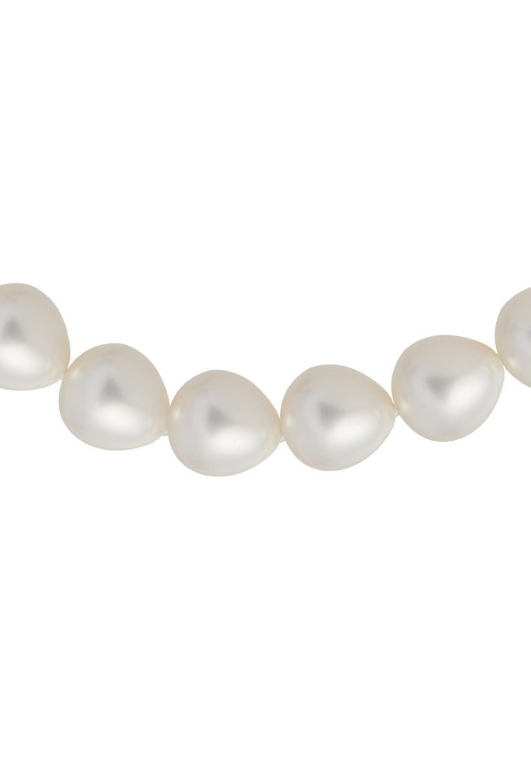 TOMEI Natural Pearl Bracelet, Cream-White