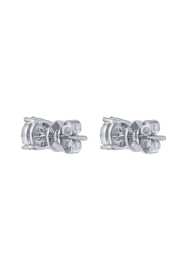 TOMEI Earrings, Diamond White Gold 750