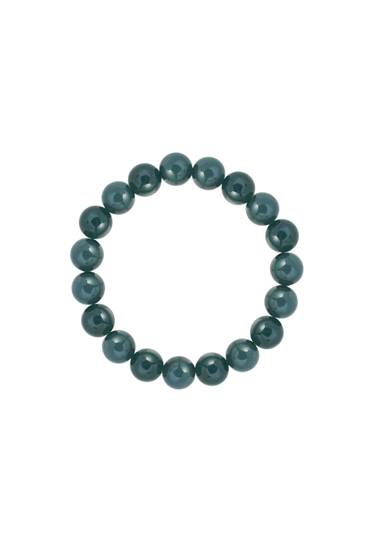 TOMEI Palace Grace Dark Green Jade Bracelet