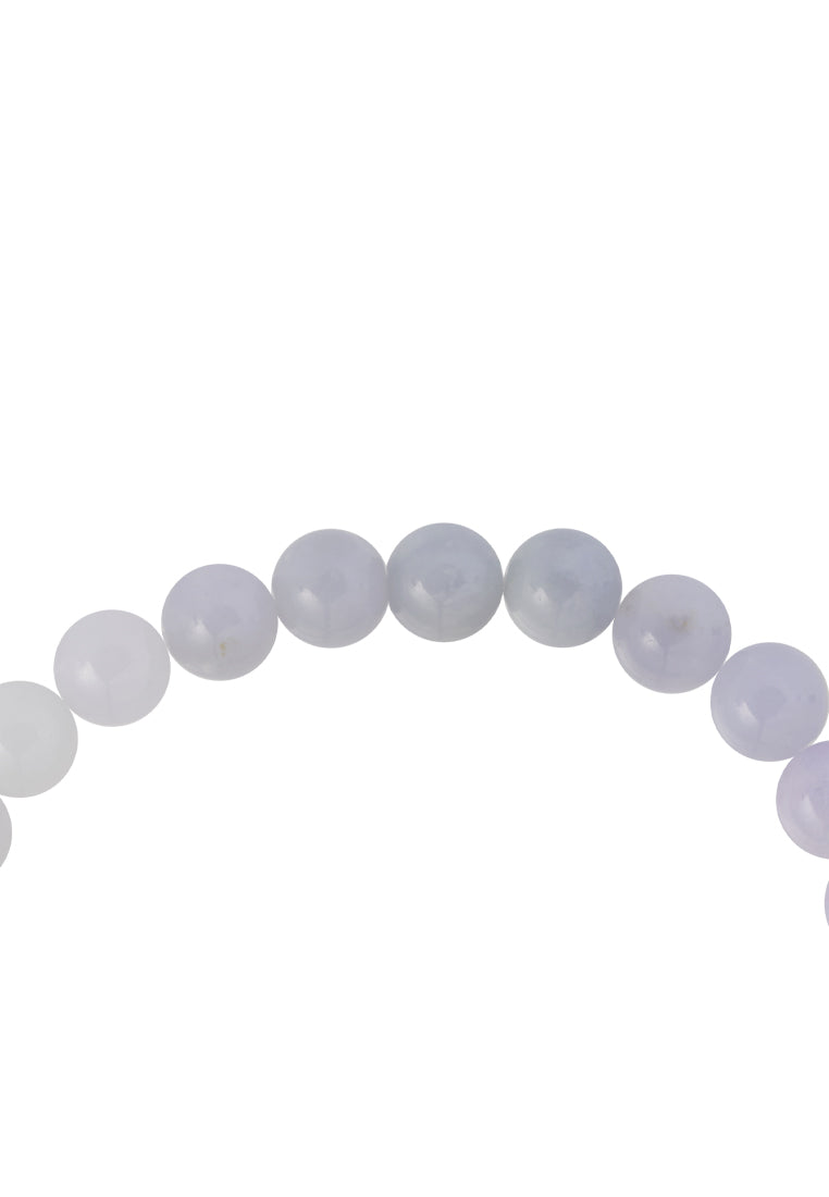 TOMEI 【半山半水】Palace Grace Purple & Green Jade Bracelet