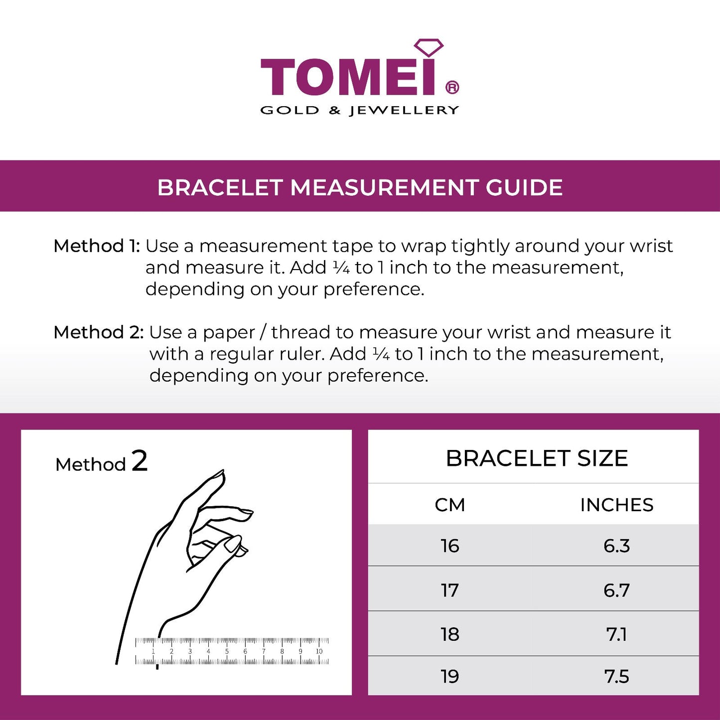 TOMEI Layered Laser Ball Bangle, Yellow Gold 916