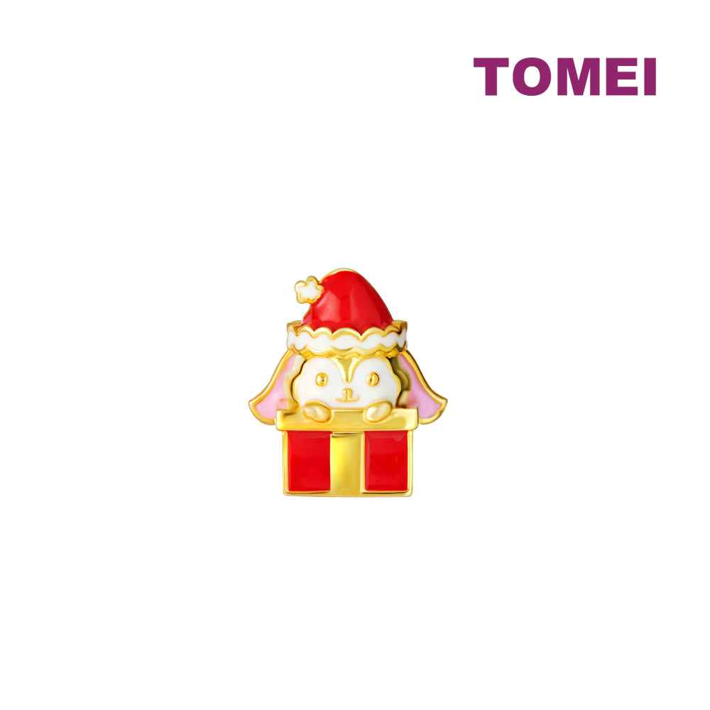 TOMEI Chomel Bunny In The House Charm, Yellow Gold 916