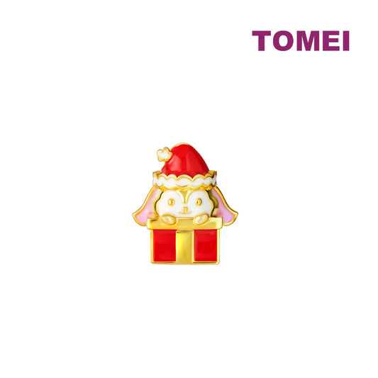 TOMEI Chomel Bunny In The House Charm, Yellow Gold 916