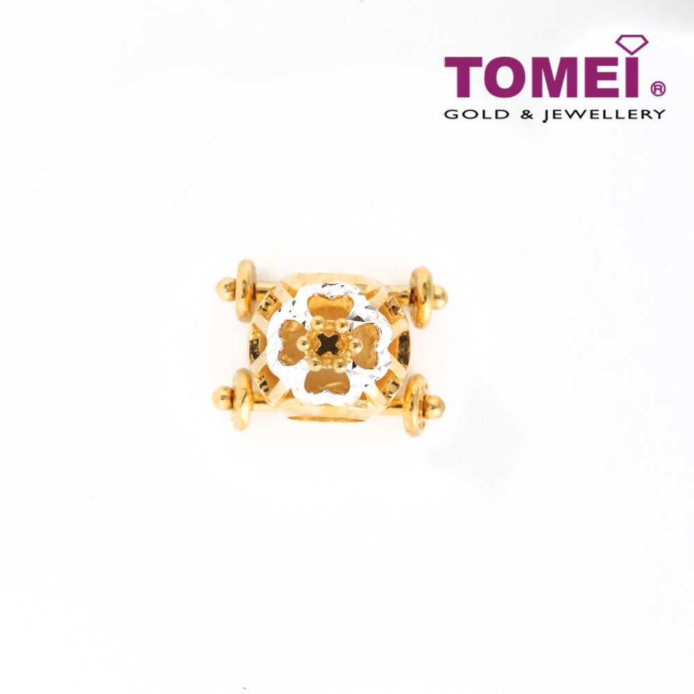 TOMEI Princess Carriage Chomel Charm, Yellow Gold 916