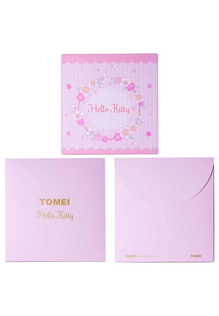 TOMEI X SANRIO Hello Kitty Sakura Gold Wafer 0.5G, Yellow Gold 9999