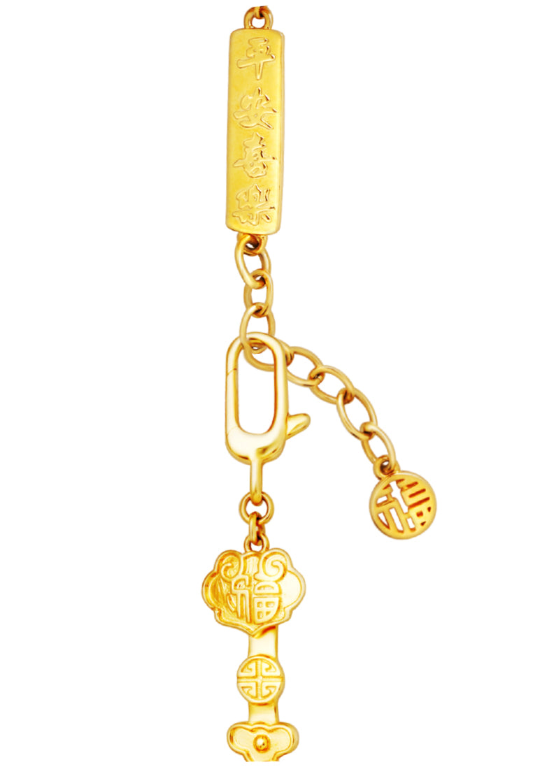 TOMEI Well-being Bracelet, Yellow Gold 916