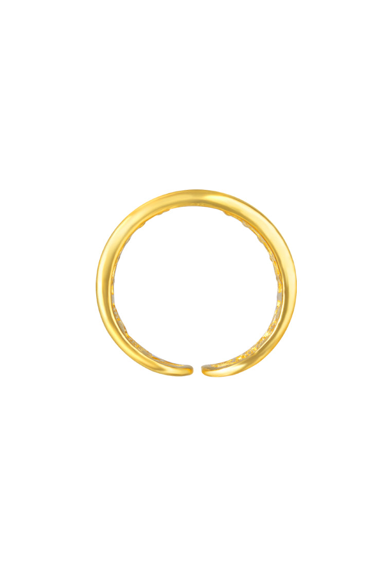 TOMEI Fortune Collection Abacus Men Ring, Yellow Gold 999