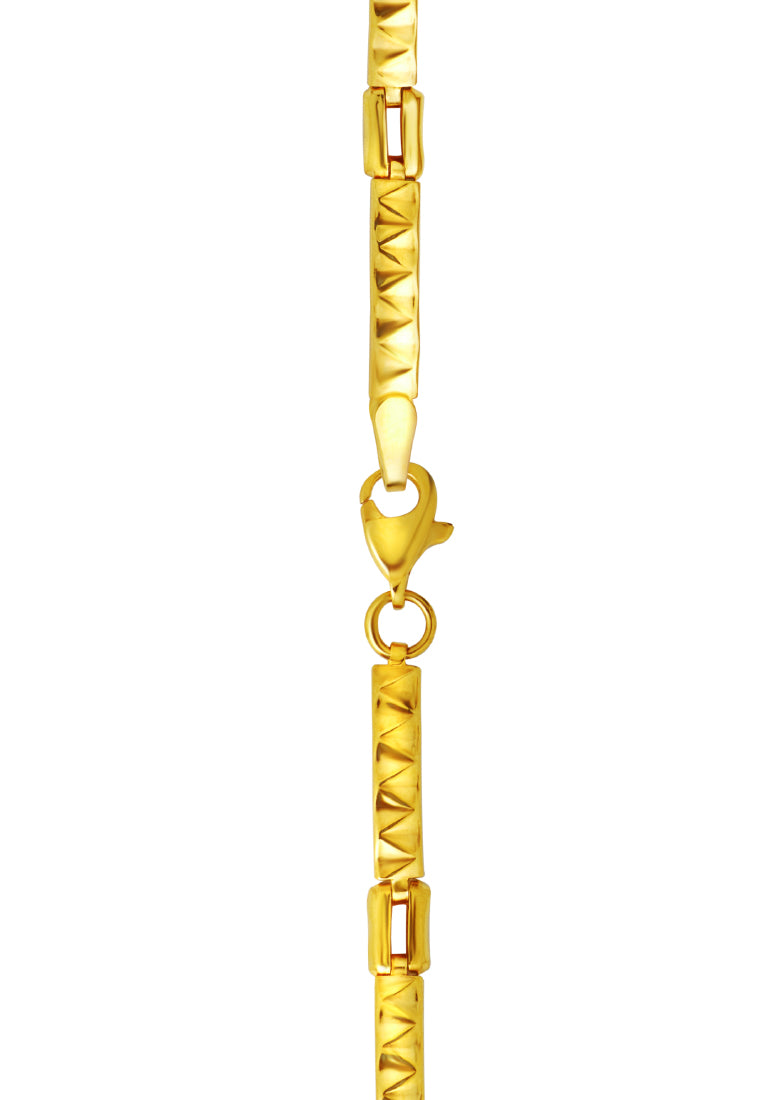 TOMEI Lusso Italia Bracelet, Yellow Gold 916