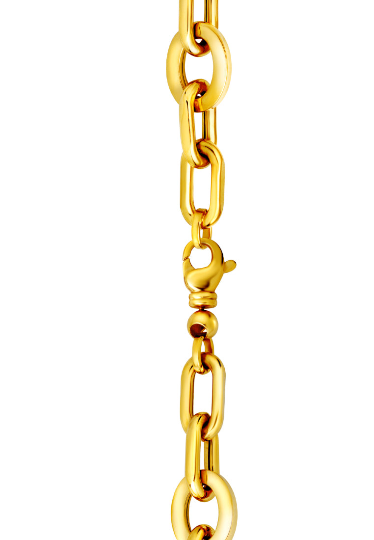 TOMEI Lusso Italia Bracelet, Yellow Gold 916