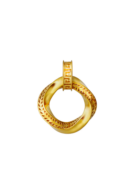 TOMEI Satisfactory Perfect Pendant, Yellow Gold 916