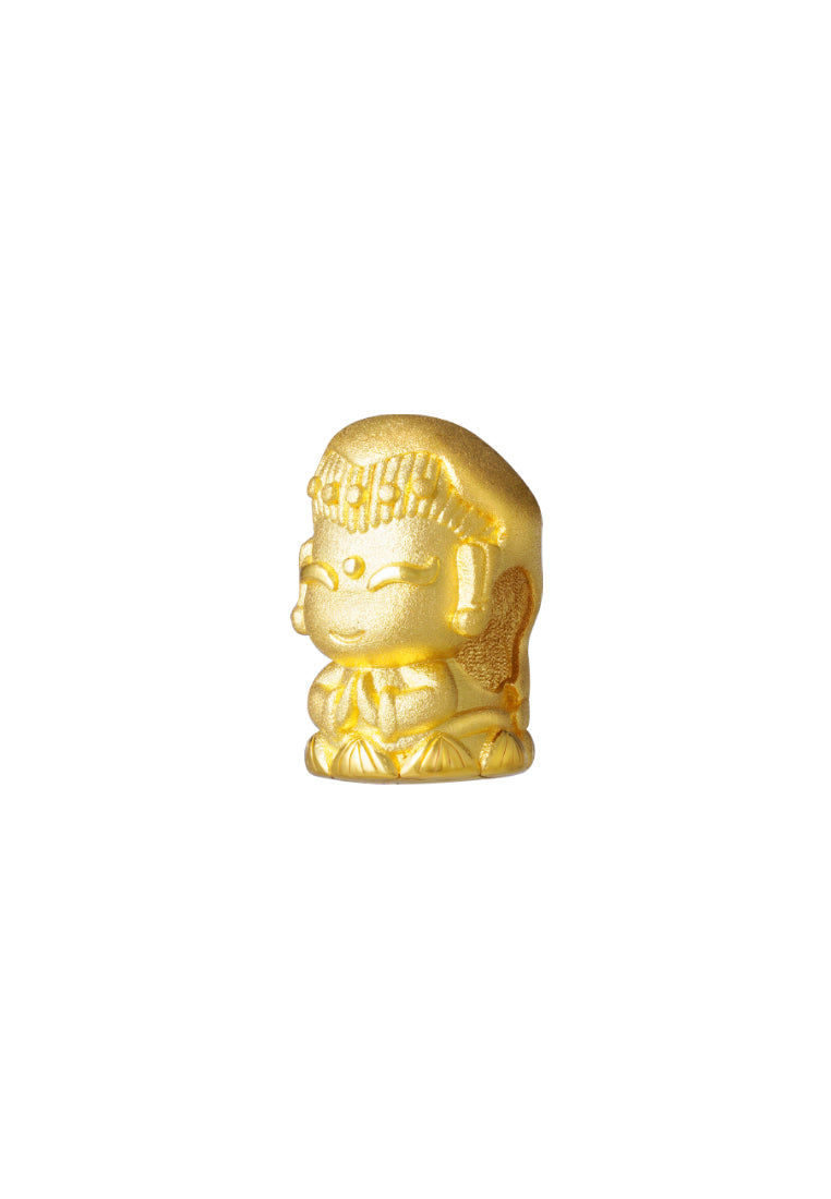 TOMEI Chomel Guan Yin Charm, Yellow Gold 916
