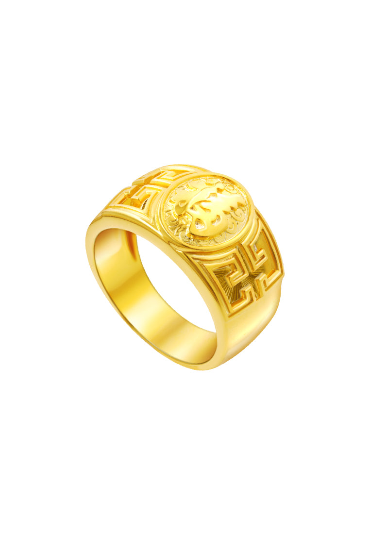 TOMEI Blissful Ring, Yellow Gold 916