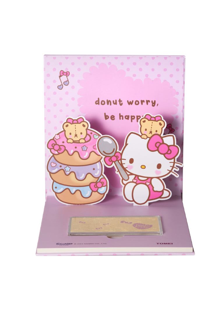 TOMEI X SANRIO Hello Kitty Kind & Pretty Gold Wafer 0.5G, Yellow Gold 9999