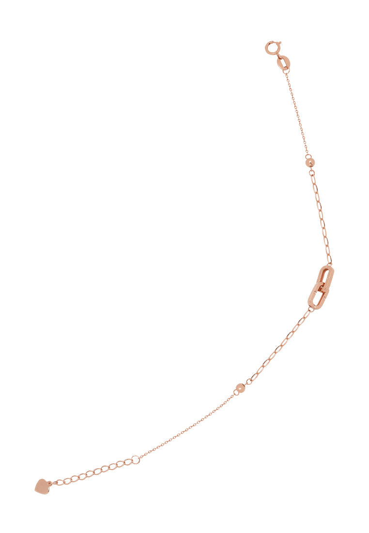 TOMEI Rouge Collection Bracelet, Rose Gold 750