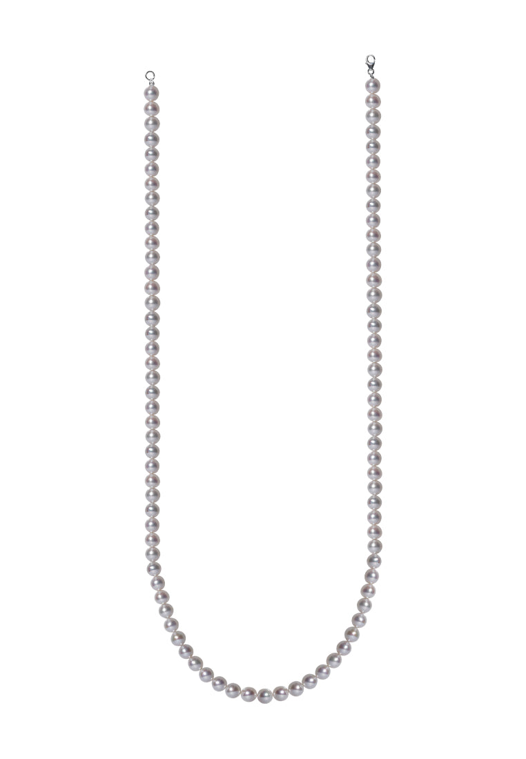 TOMEI Edison Pearl Necklace, White