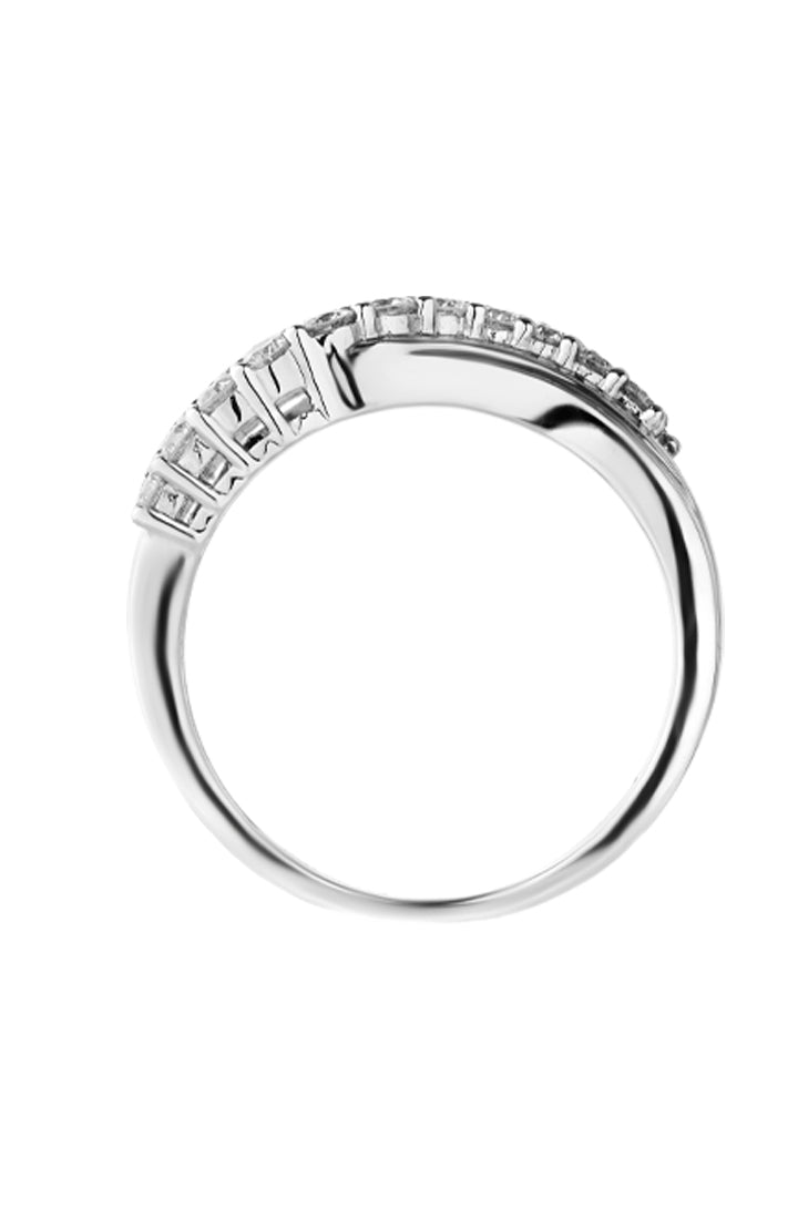 TOMEI Diamond Ring, White Gold 750 (R4261)