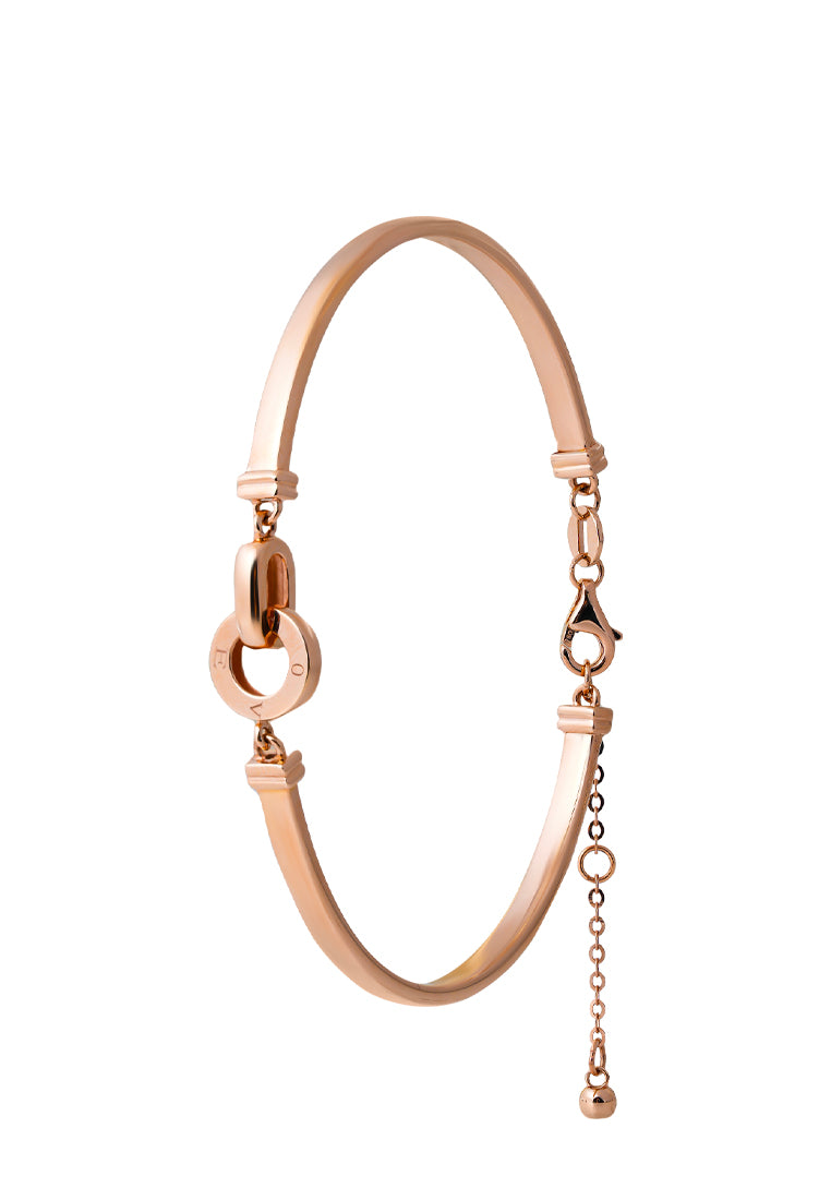TOMEI 【携手一生】Rouge Collection Forever Bangle, Rose Gold 750