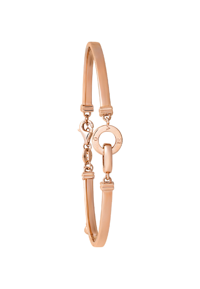 TOMEI 【携手一生】Rouge Collection Forever Bangle, Rose Gold 750